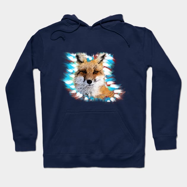 fox-colorful Hoodie by FoXxXy-CRafts-company